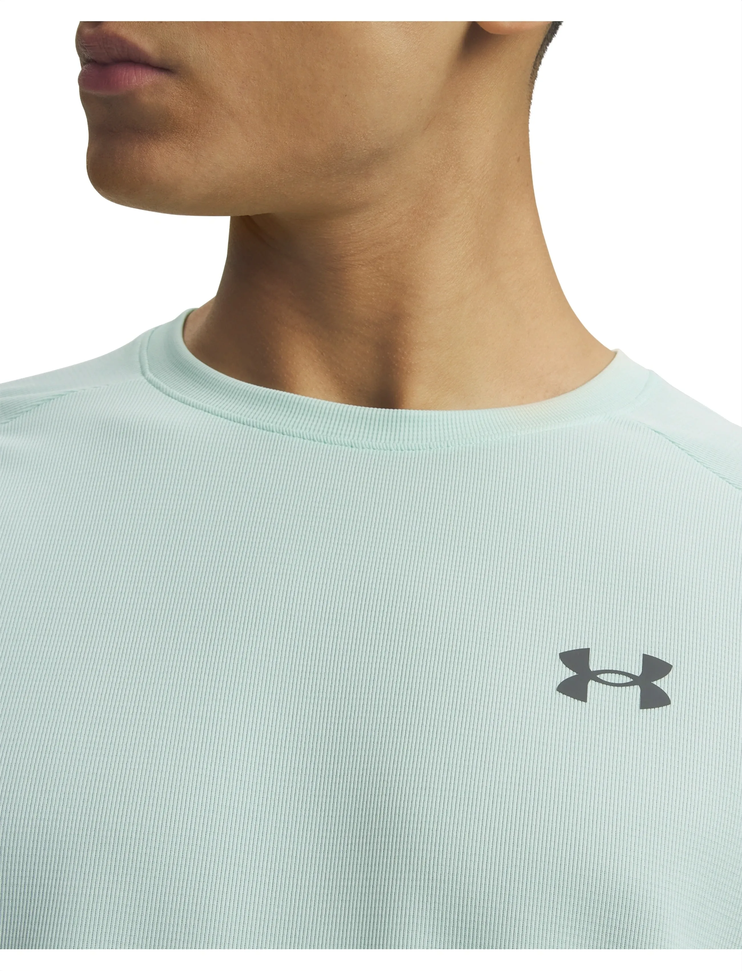 Under Armour - UA Tech Textured SS - alhaisimmat hinnat - refresh mint - 4