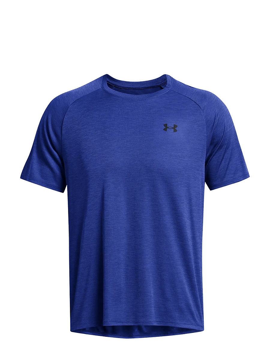 Under Armour - UA Tech Textured SS - t-shirts - royal - 1