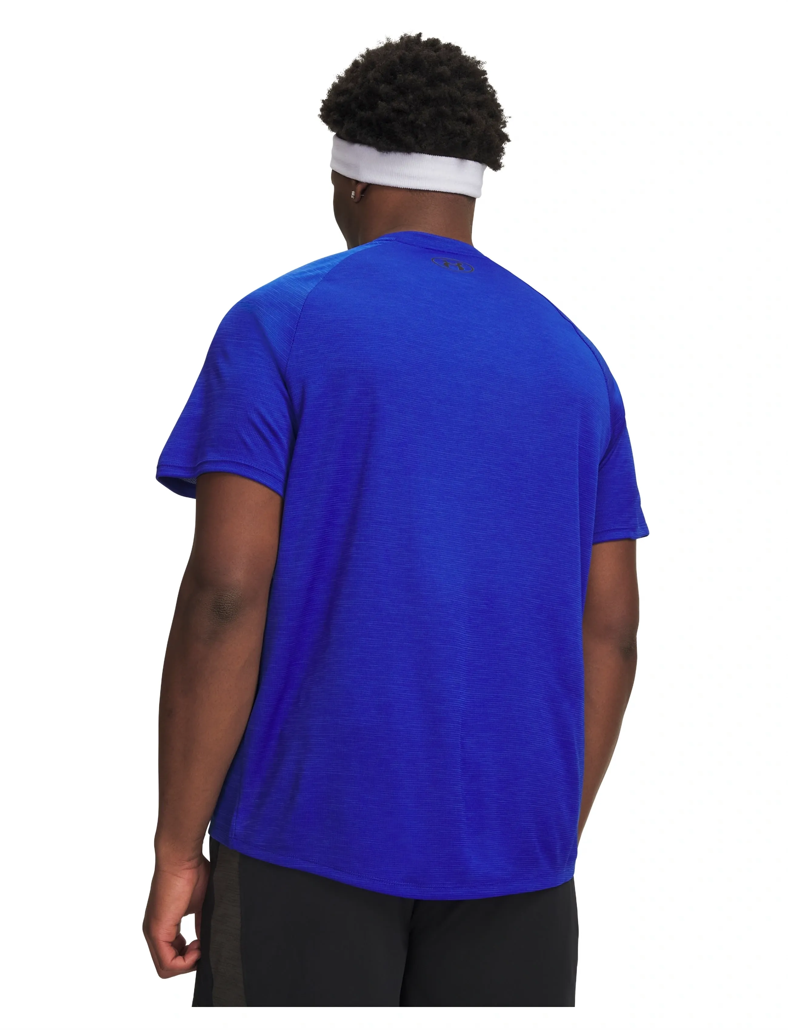 Under Armour - UA Tech Textured SS - t-shirts - royal - 3