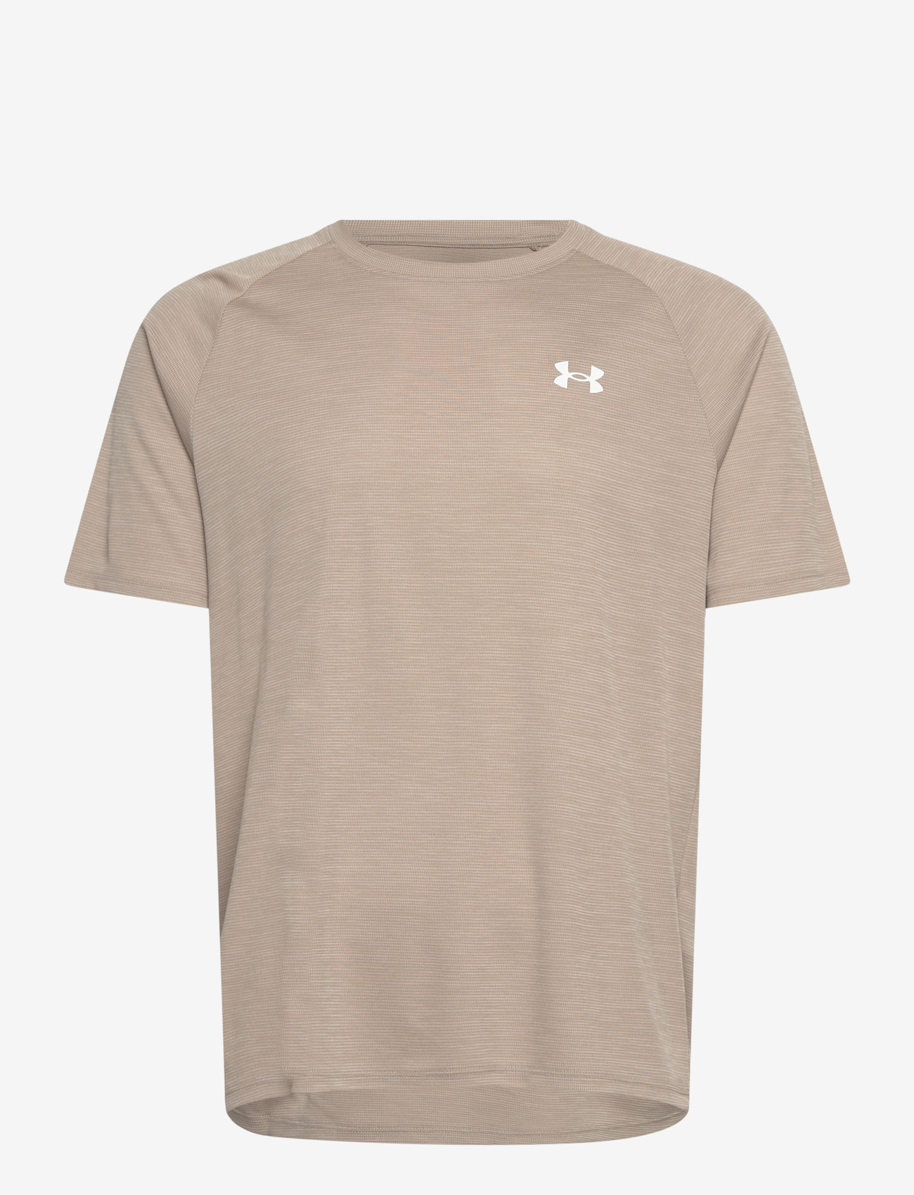 Under Armour - UA Tech Textured SS - t-shirts - timberwolf taupe - 1