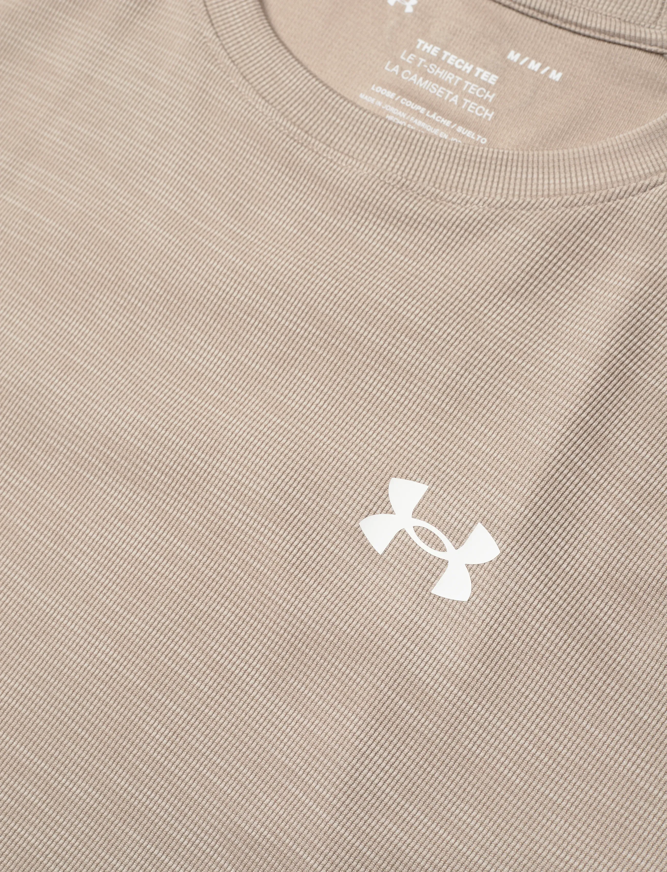 Under Armour - UA Tech Textured SS - t-shirts - timberwolf taupe - 5
