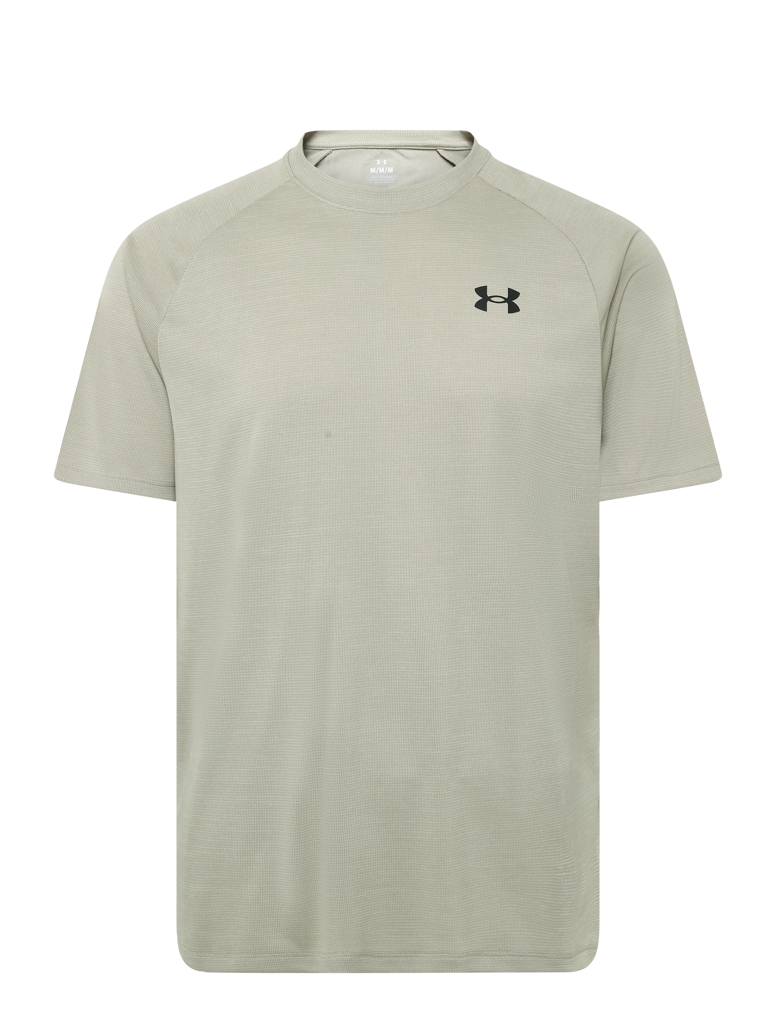 Under Armour UA Tech Textured SS - T-Shirts - TIMBERWOLF TAUPE / beige