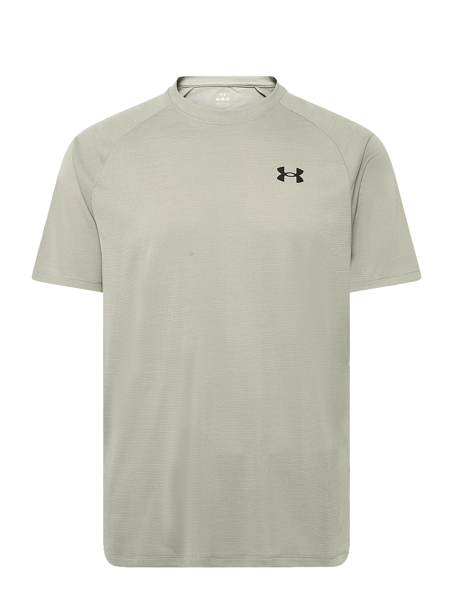 Under Armour - UA Tech Textured SS - t-shirts - timberwolf taupe - 1