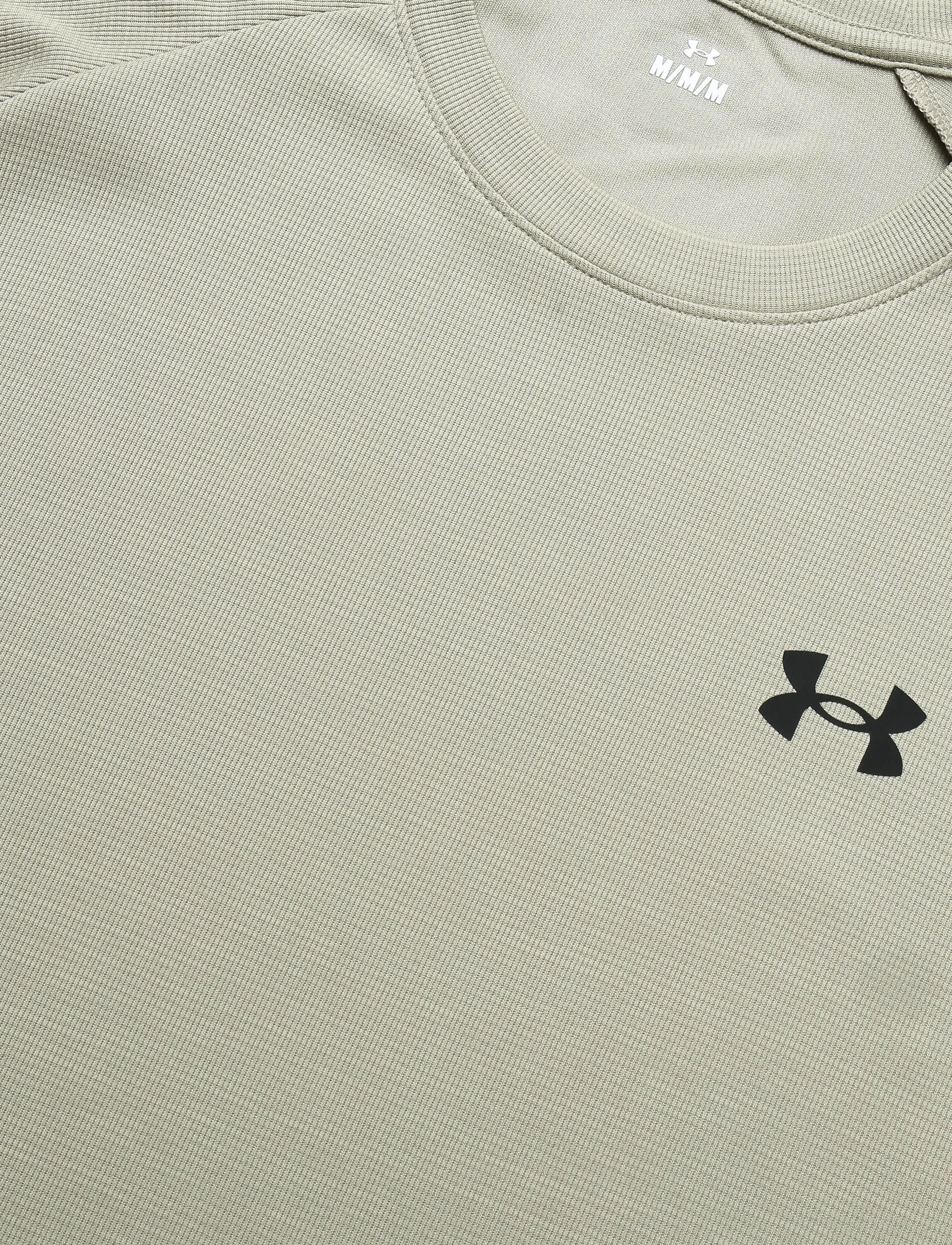 Under Armour - UA Tech Textured SS - t-shirts - timberwolf taupe - 5
