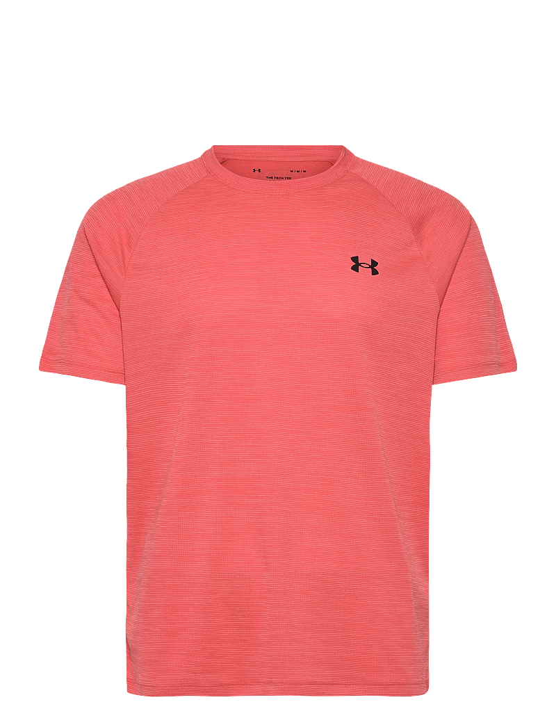 Under Armour - UA Tech Textured SS - t-shirts - venom red - 1