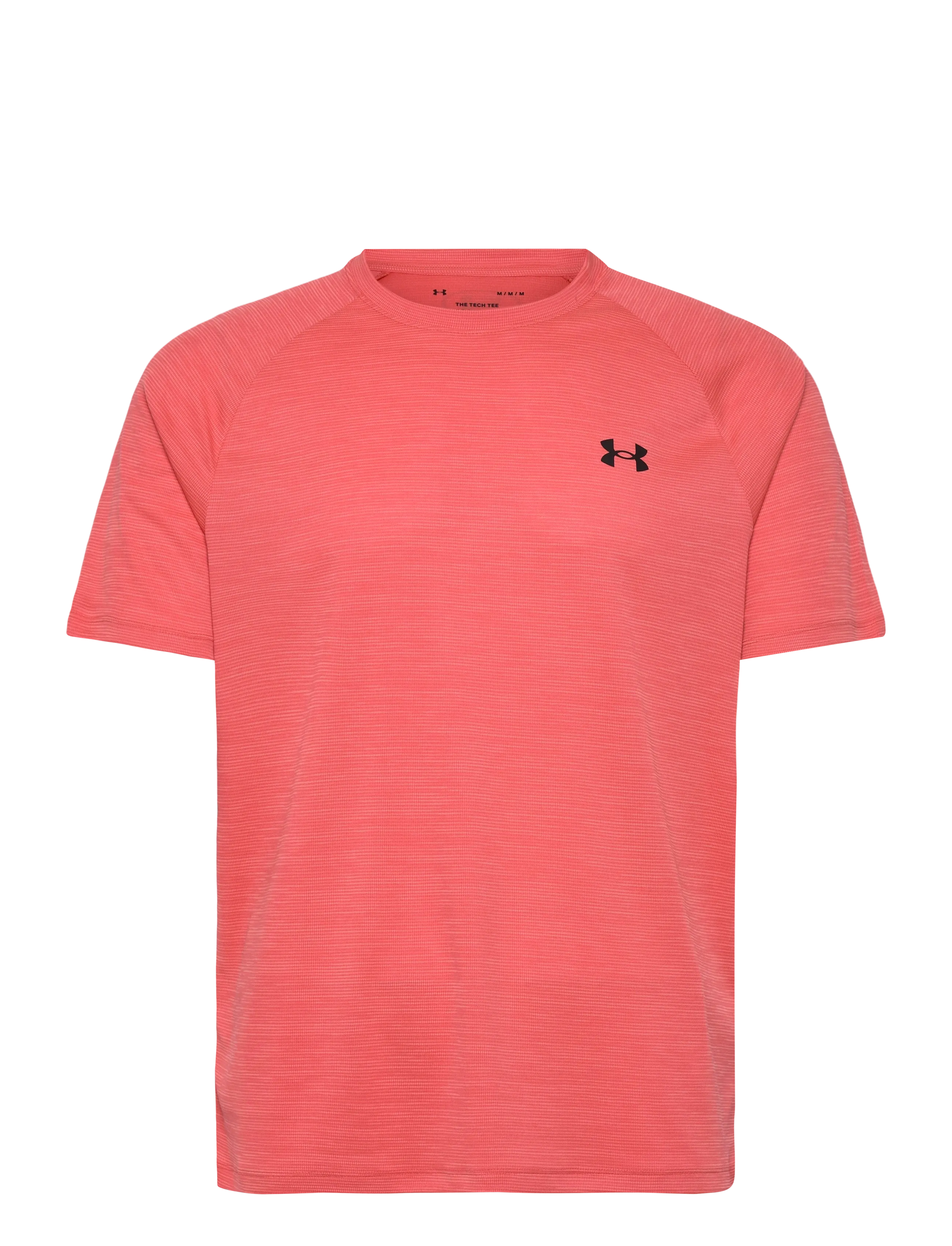 Under Armour UA Tech Textured SS - T-shirts - VENOM RED / coral