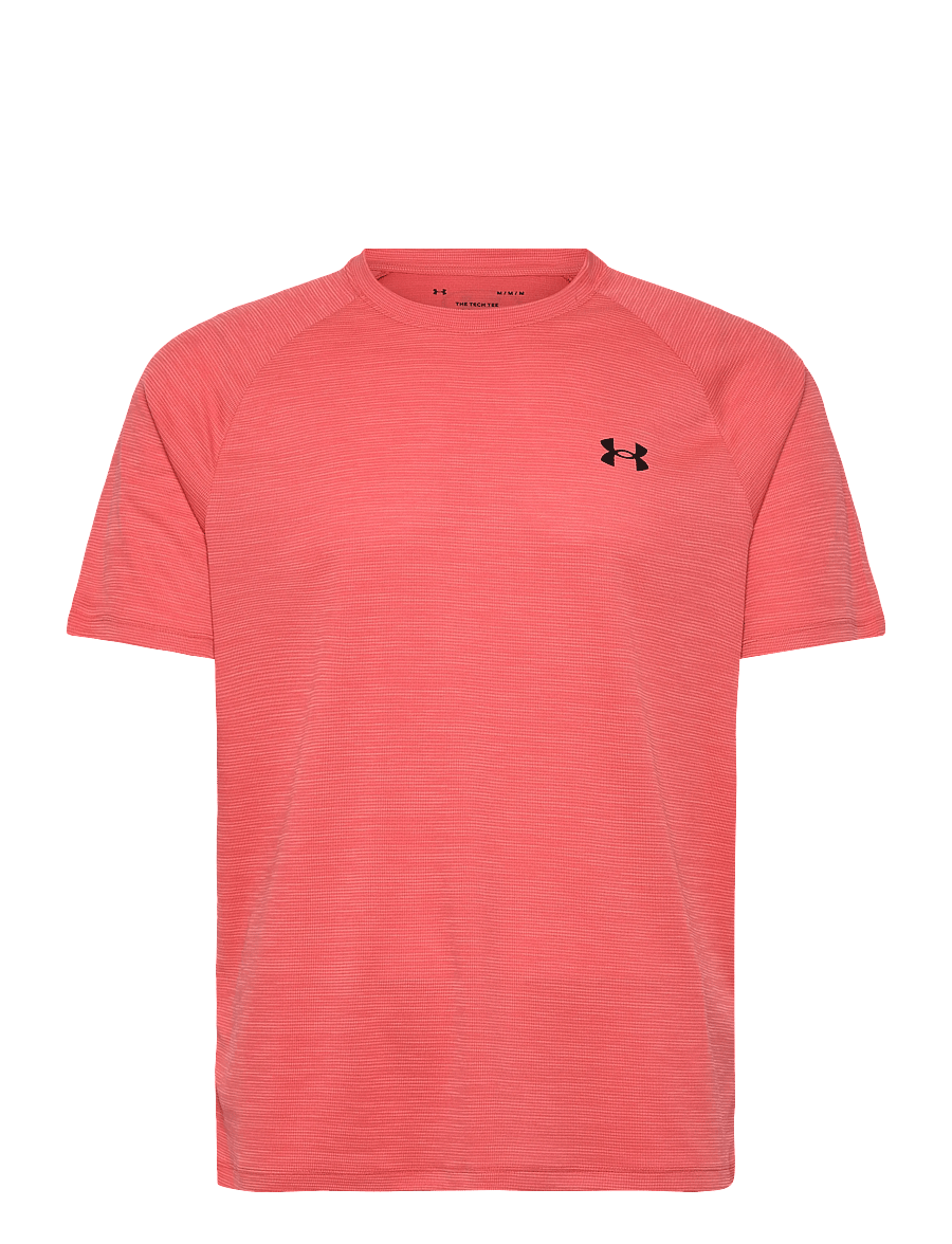 Under Armour - UA Tech Textured SS - t-shirts - venom red - 1