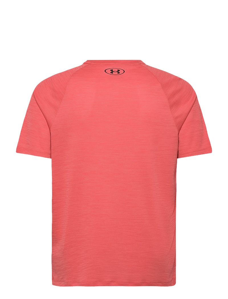Under Armour - UA Tech Textured SS - t-shirts - venom red - 2