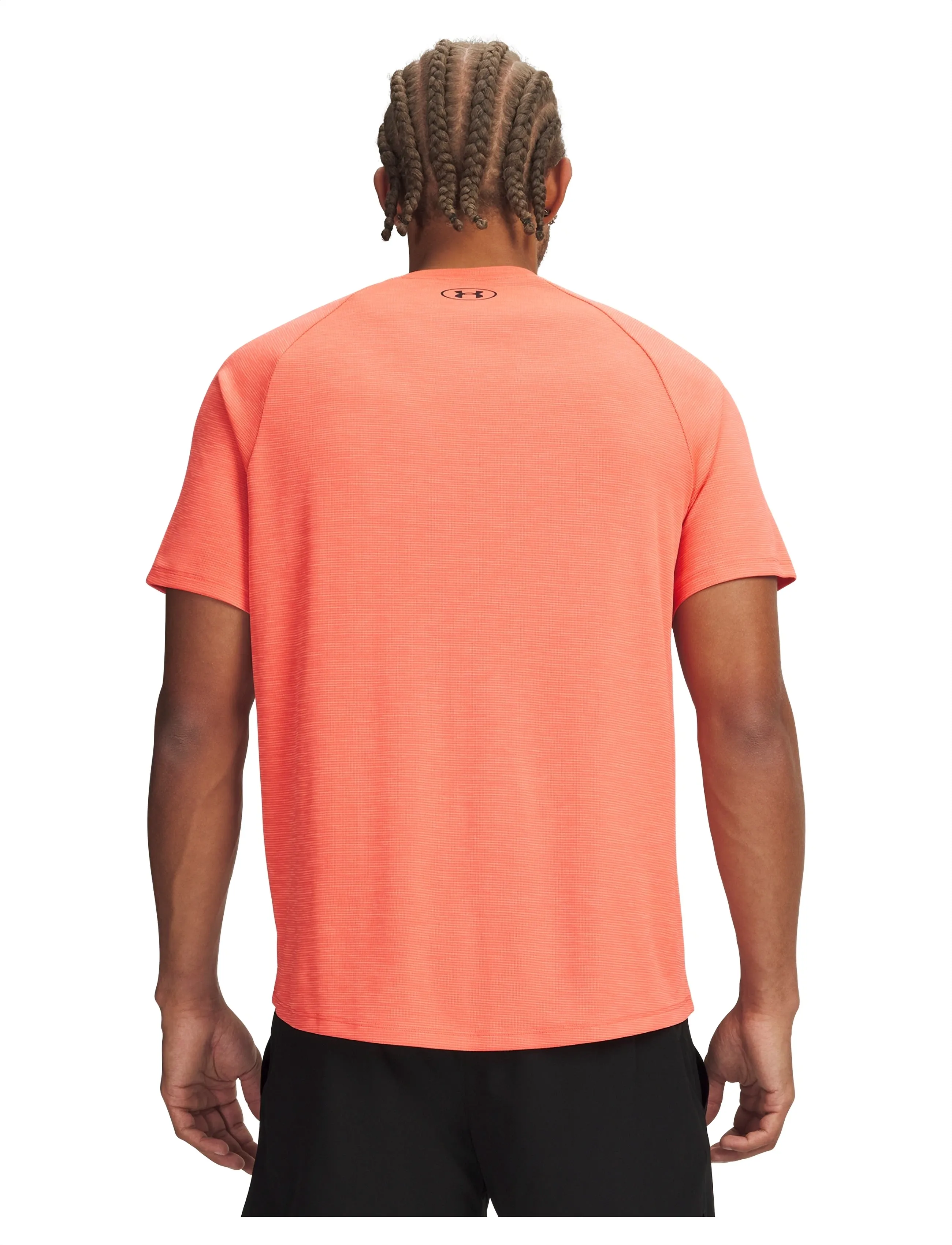 Under Armour - UA Tech Textured SS - t-shirts - venom red - 3