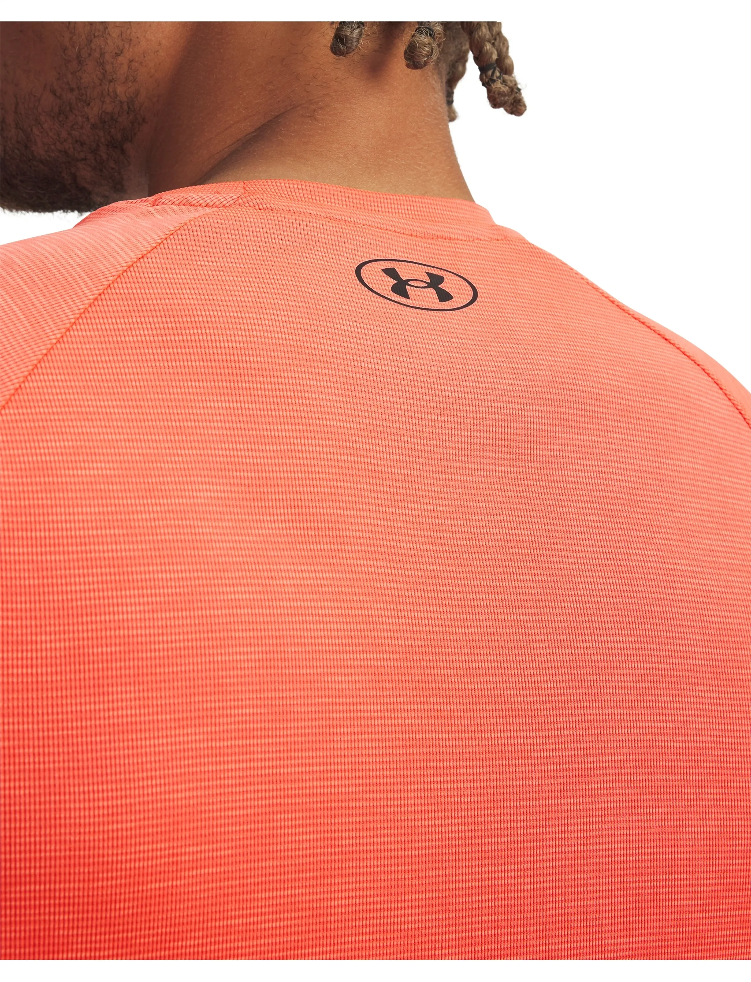 Under Armour - UA Tech Textured SS - t-shirts - venom red - 4