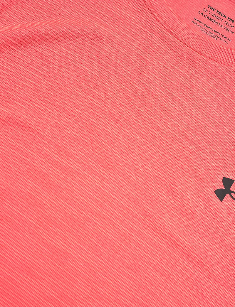 Under Armour - UA Tech Textured SS - t-shirts - venom red - 5