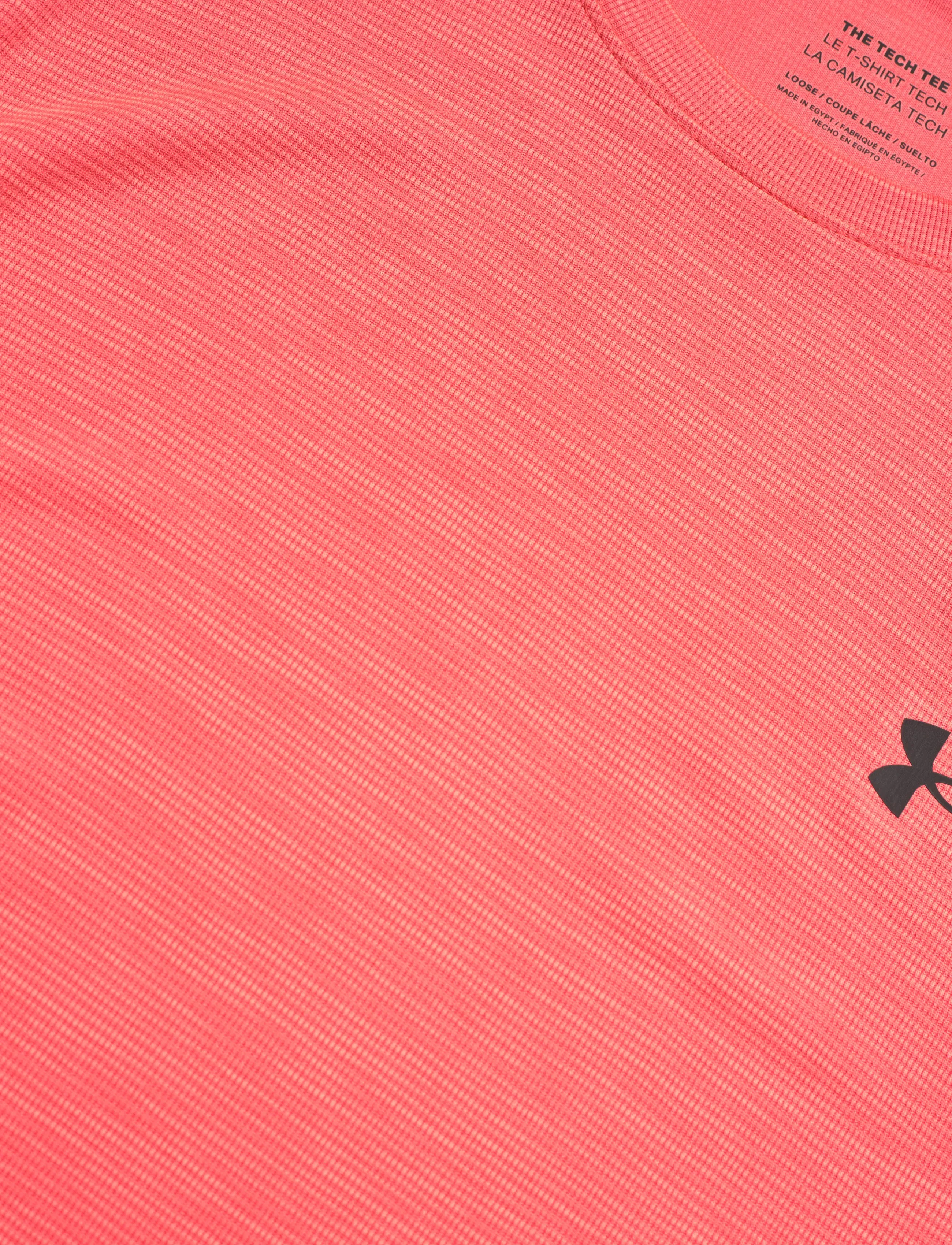 Under Armour - UA Tech Textured SS - t-shirts - venom red - 5