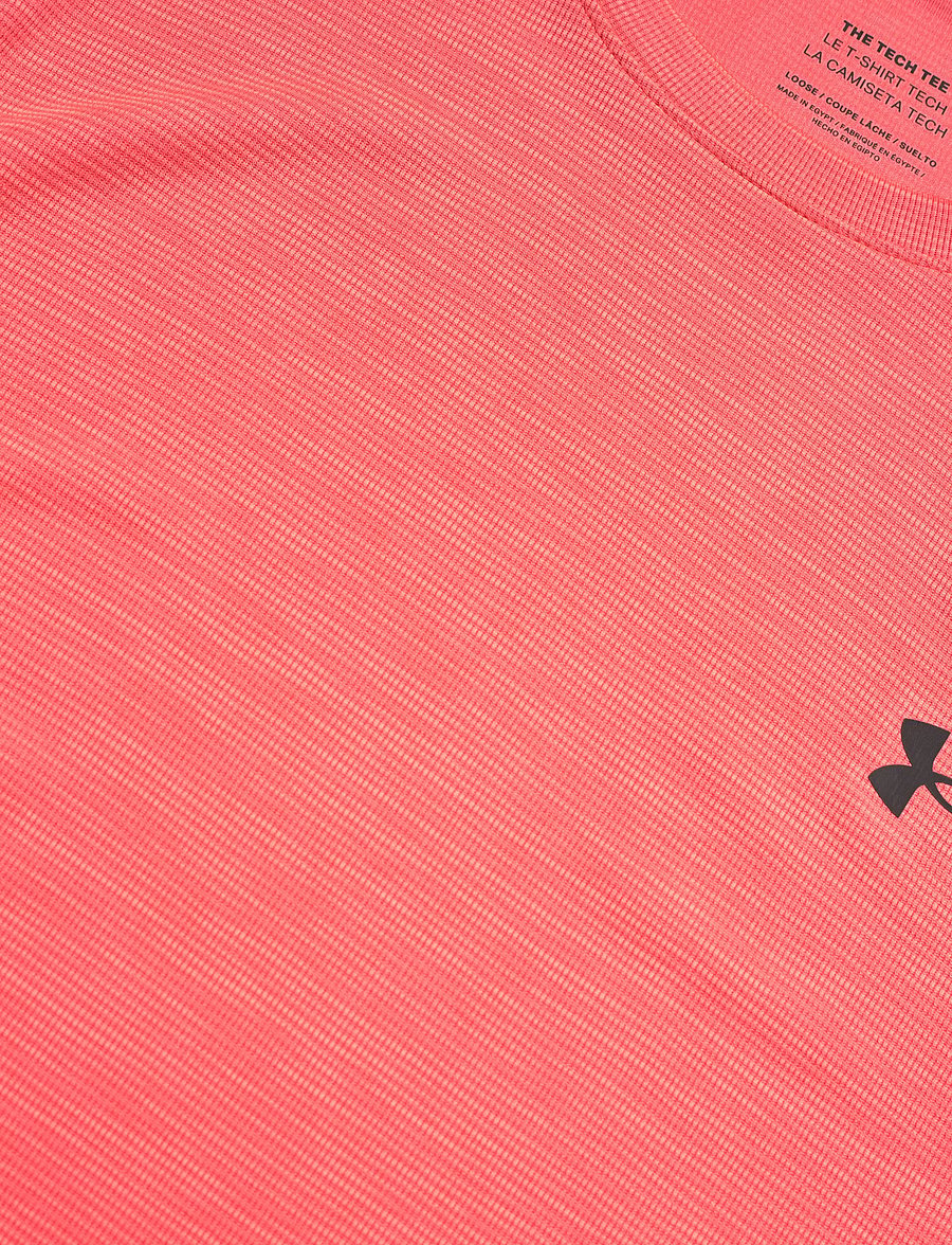 Under Armour - UA Tech Textured SS - t-shirts - venom red - 5