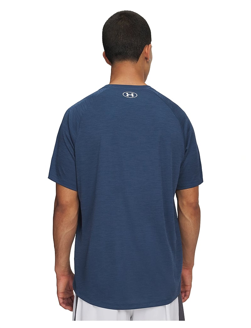 Under Armour - UA Tech Textured SS - t-shirts - wham blue - 3