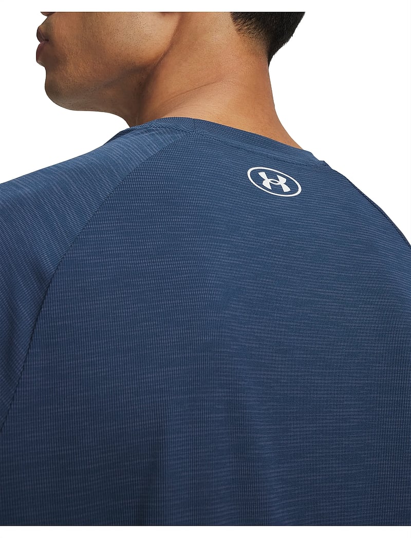 Under Armour - UA Tech Textured SS - t-shirts - wham blue - 4
