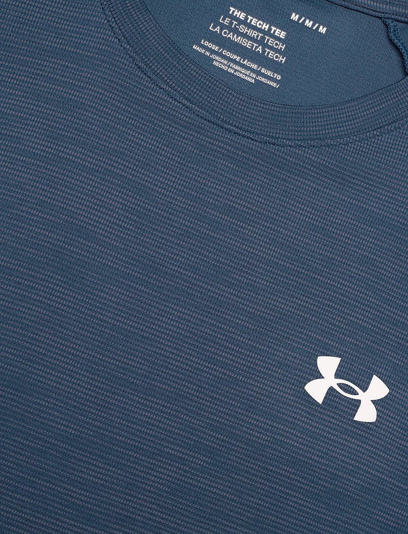 Under Armour - UA Tech Textured SS - t-shirts - wham blue - 5