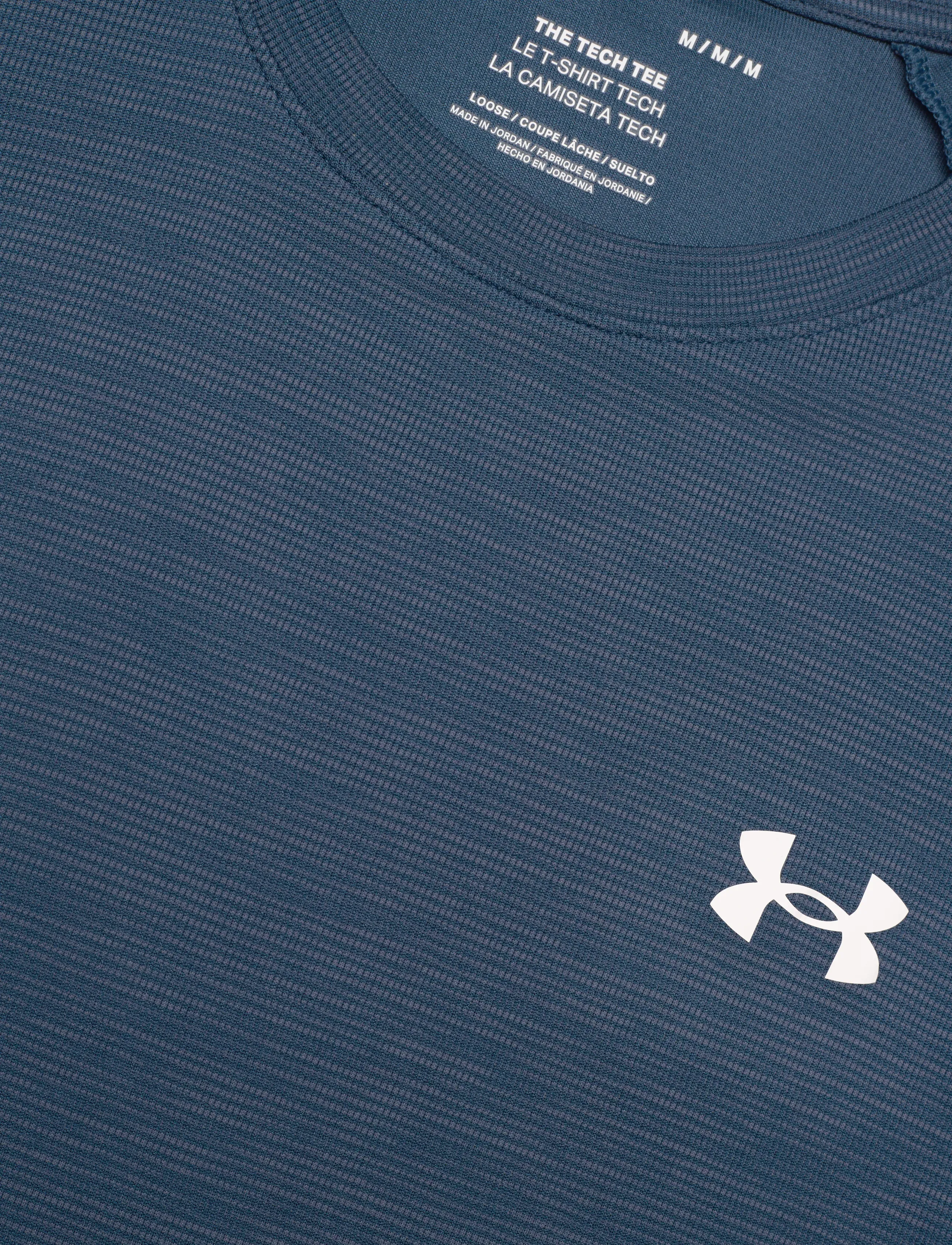 Under Armour - UA Tech Textured SS - t-shirts - wham blue - 5