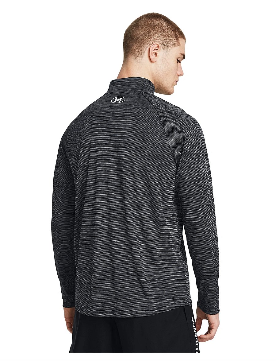 Under Armour - UA Tech Textured 1/2 Zip - fleece & midlayer - black - 3