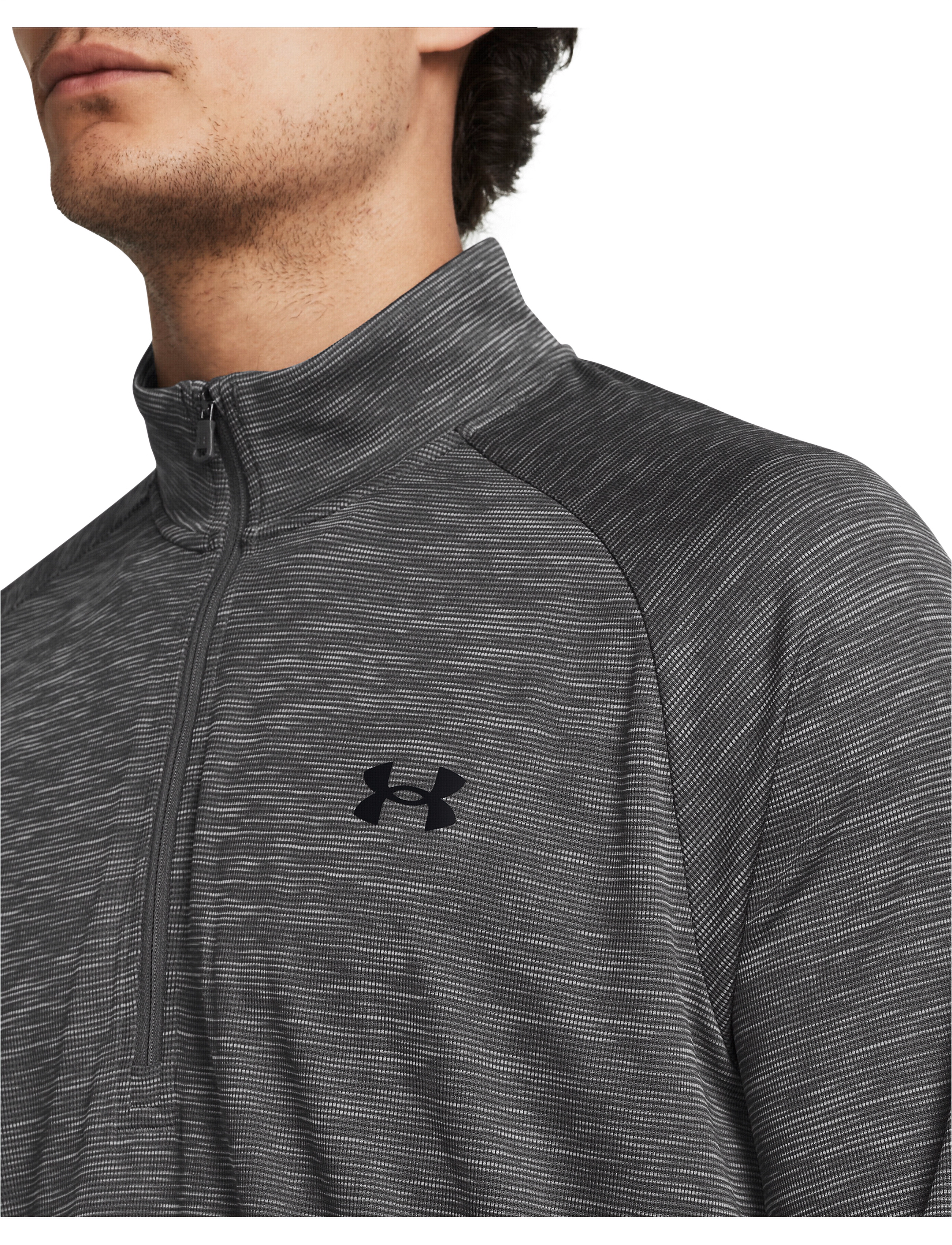 UNDER ARMOUR Ua Tech Textured 1/2 Zip tröjor herr – bild 4