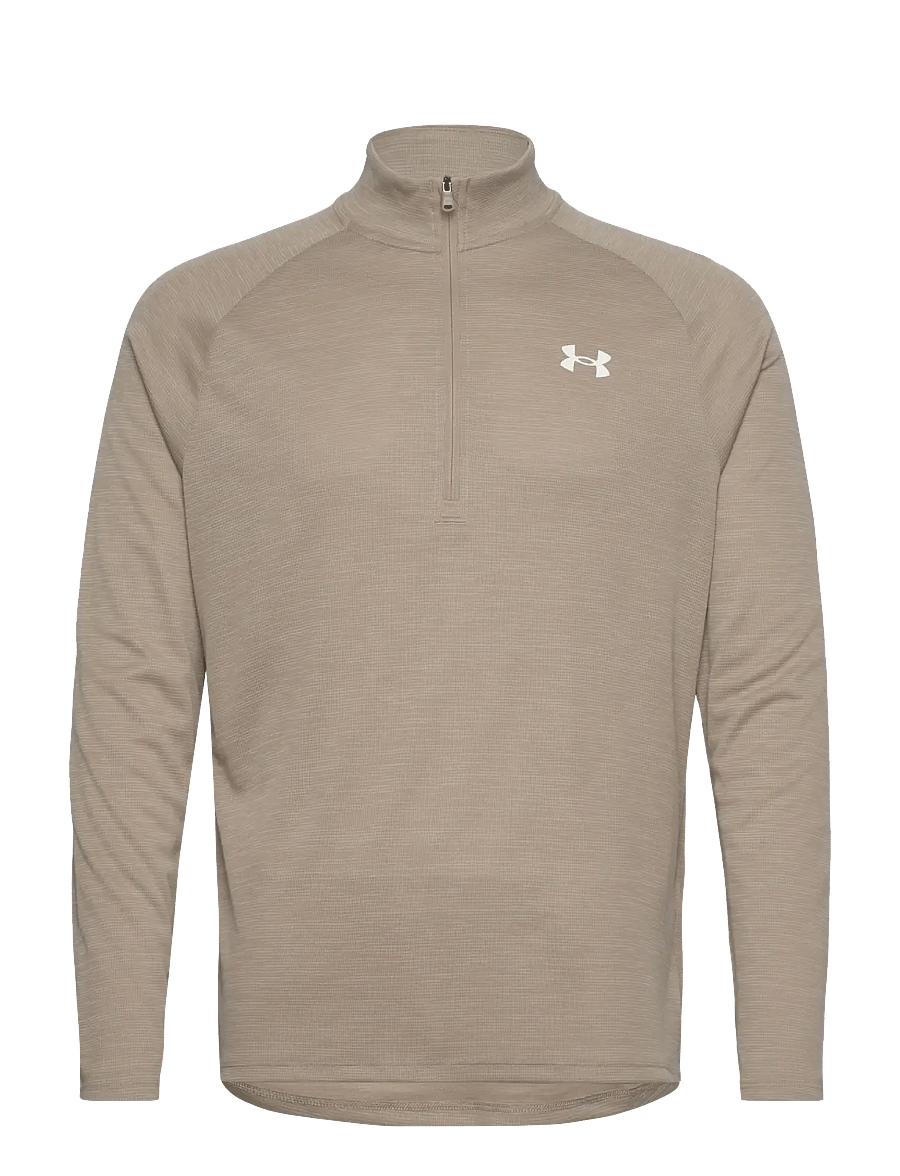 Under Armour - UA Tech Textured 1/2 Zip - fleece & midlayer - city khaki - 1