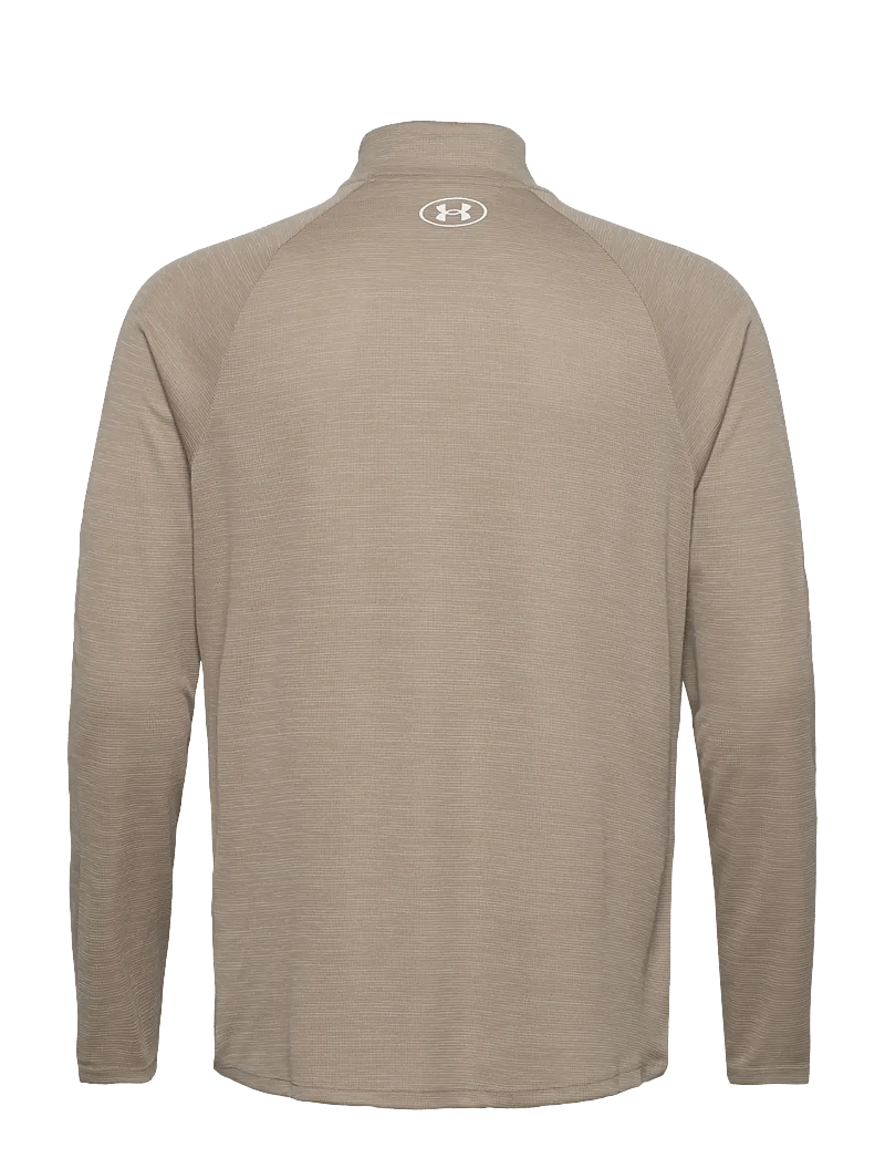 Under Armour - UA Tech Textured 1/2 Zip - sweatshirts - city khaki - 2