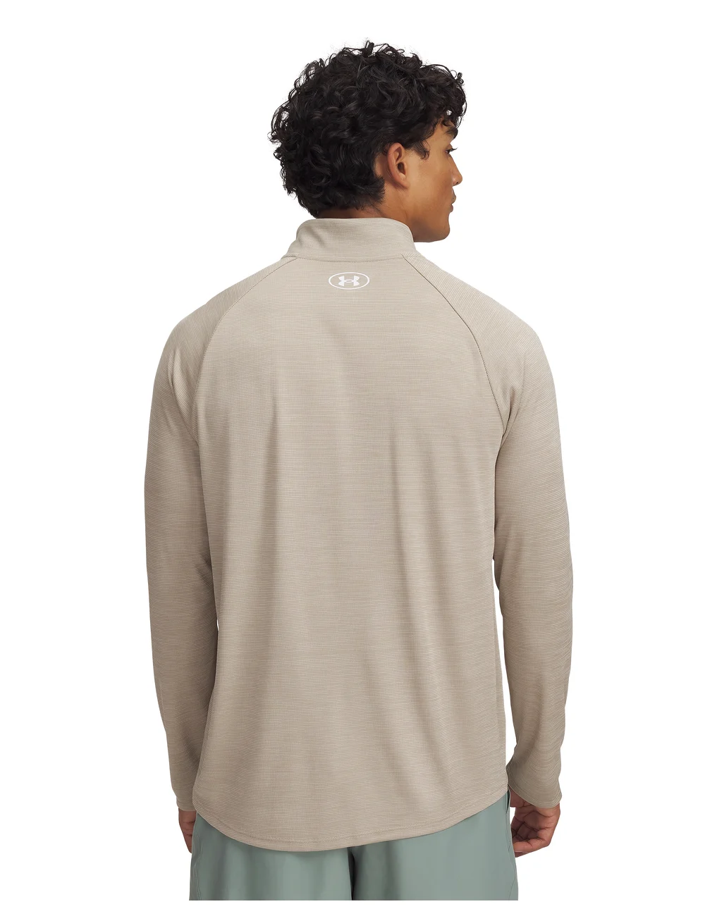 Under Armour - UA Tech Textured 1/2 Zip - sweatshirts - city khaki - 3
