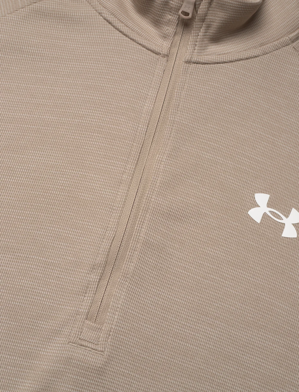 Under Armour - UA Tech Textured 1/2 Zip - sweatshirts - city khaki - 4