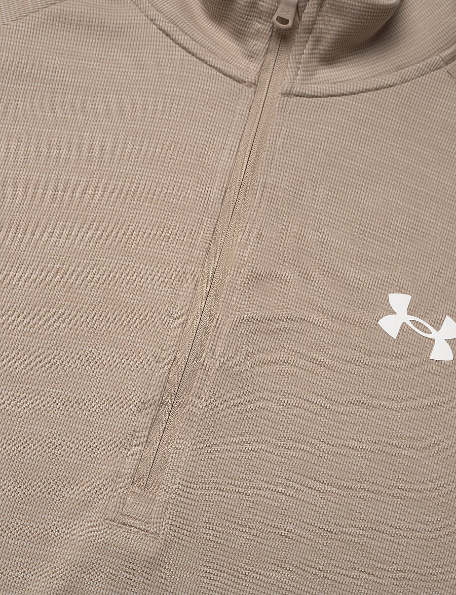 Under Armour - UA Tech Textured 1/2 Zip - fleece & midlayer - city khaki - 4