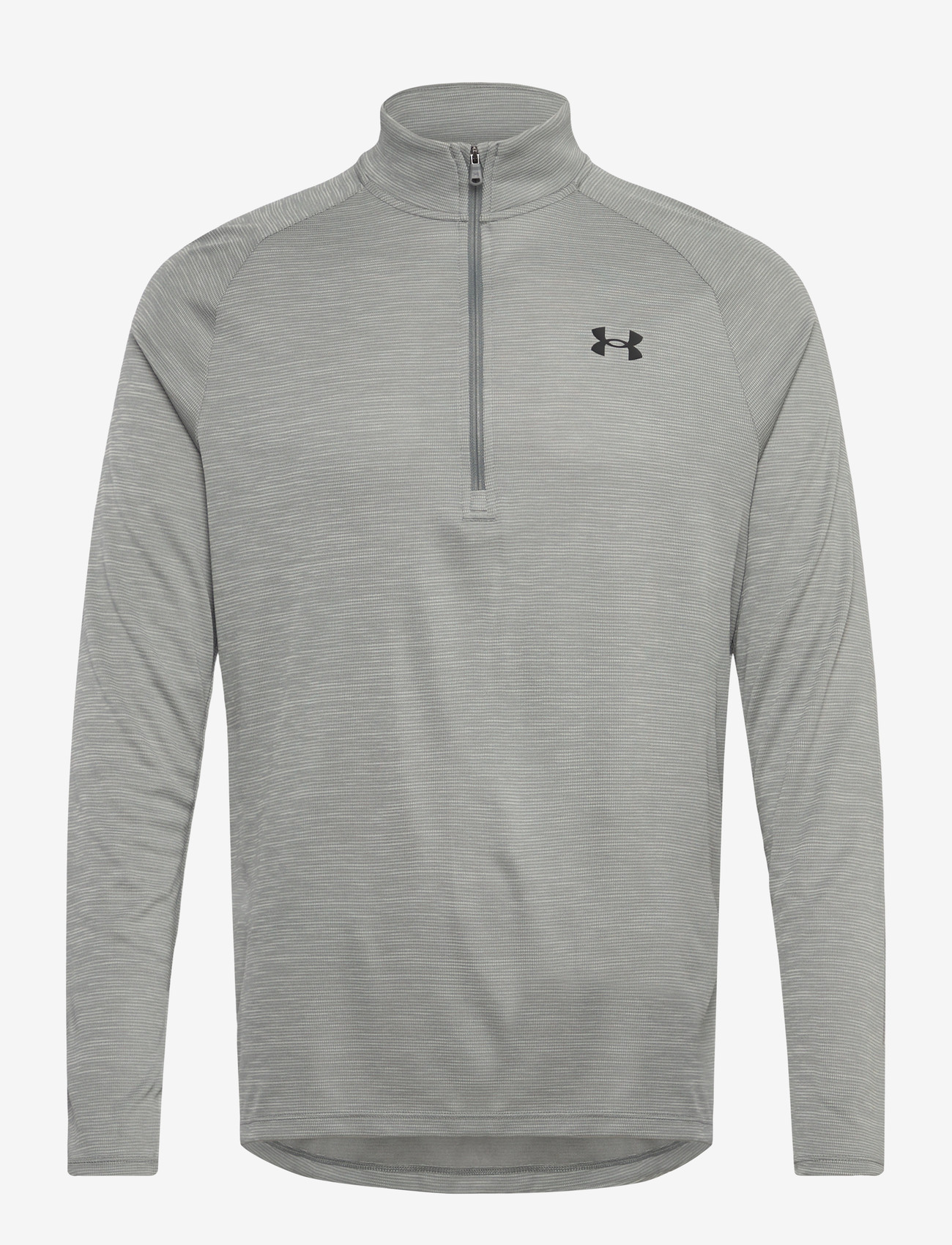 Under Armour - UA Tech Textured 1/2 Zip - langærmede t-shirts - clay green - 1