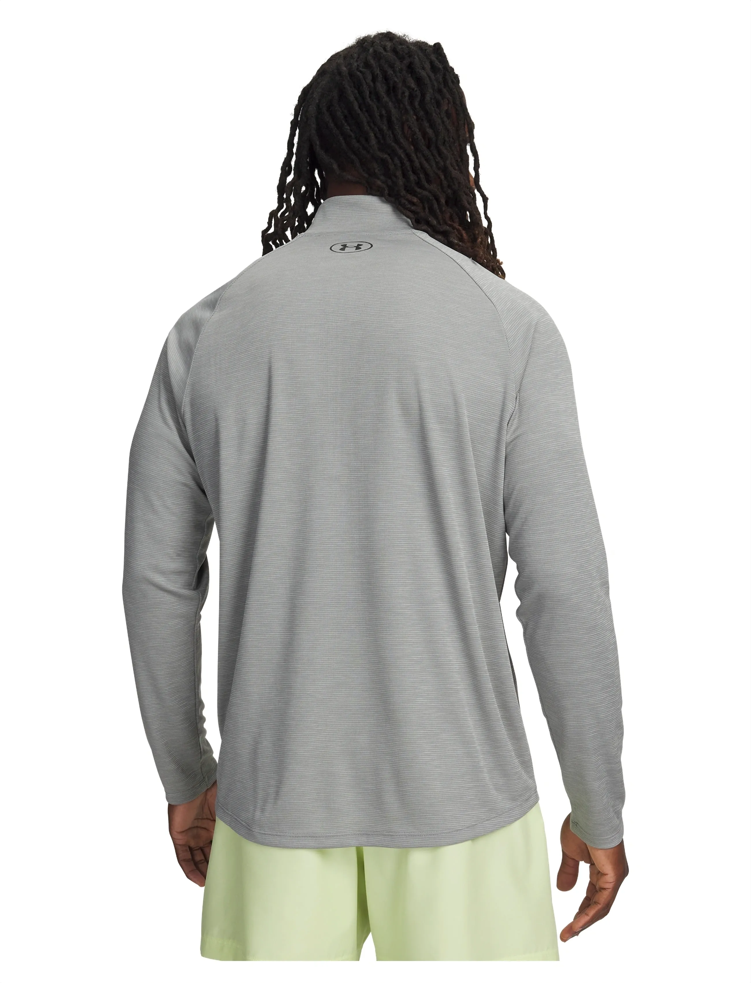 Under Armour - UA Tech Textured 1/2 Zip - fleece & midlayer - clay green - 3