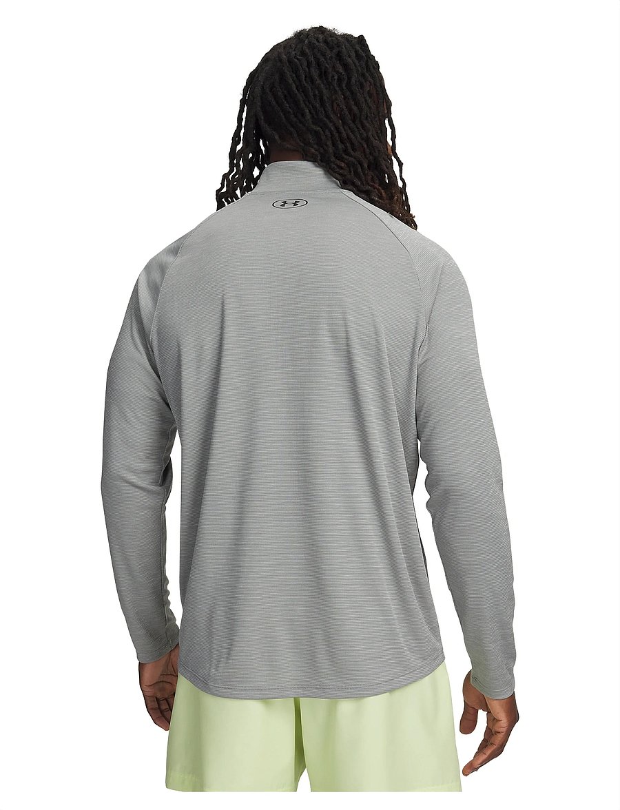 Under Armour - UA Tech Textured 1/2 Zip - fleece & mellanlager - clay green - 3