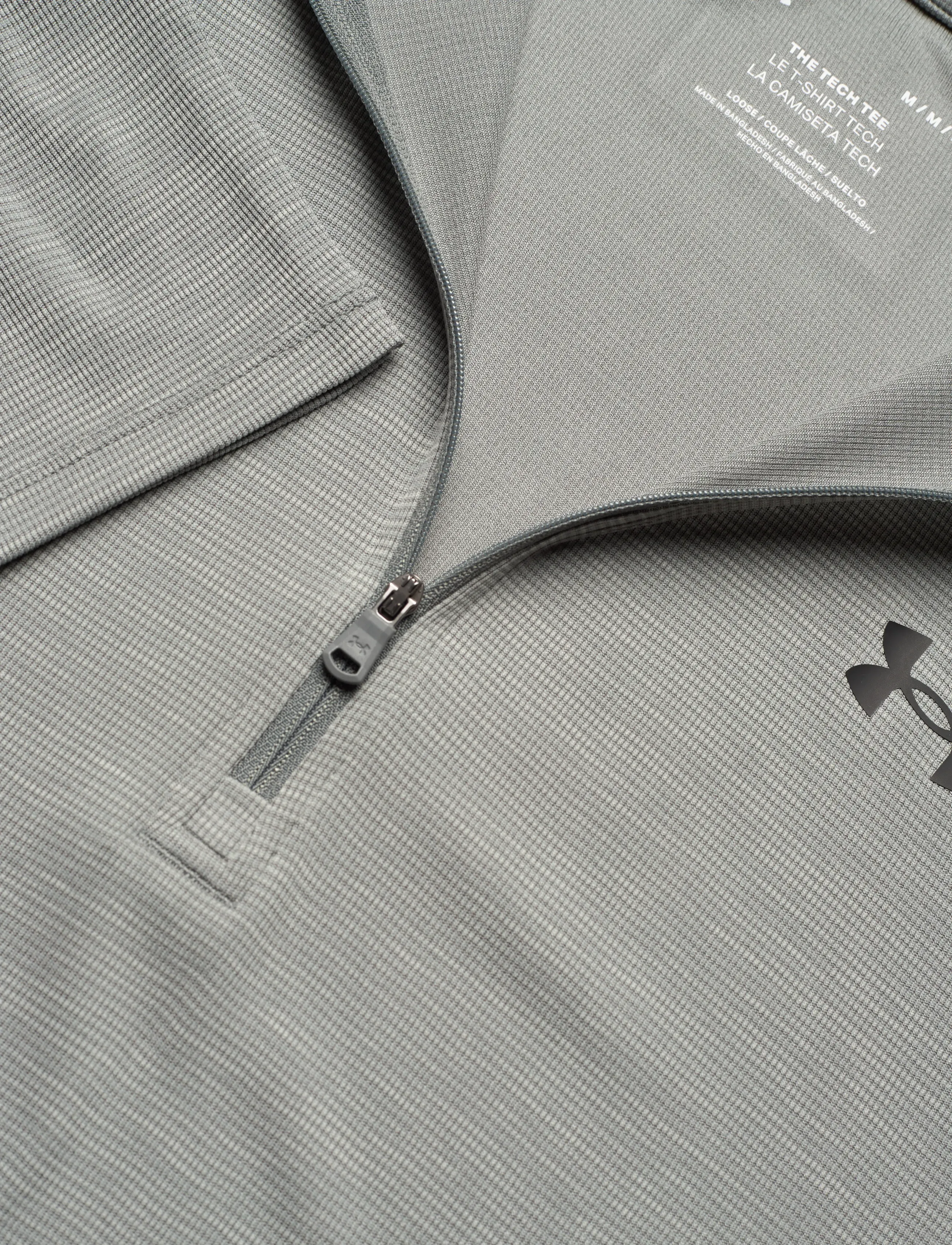 Under Armour - UA Tech Textured 1/2 Zip - fleece & midlayer - clay green - 5