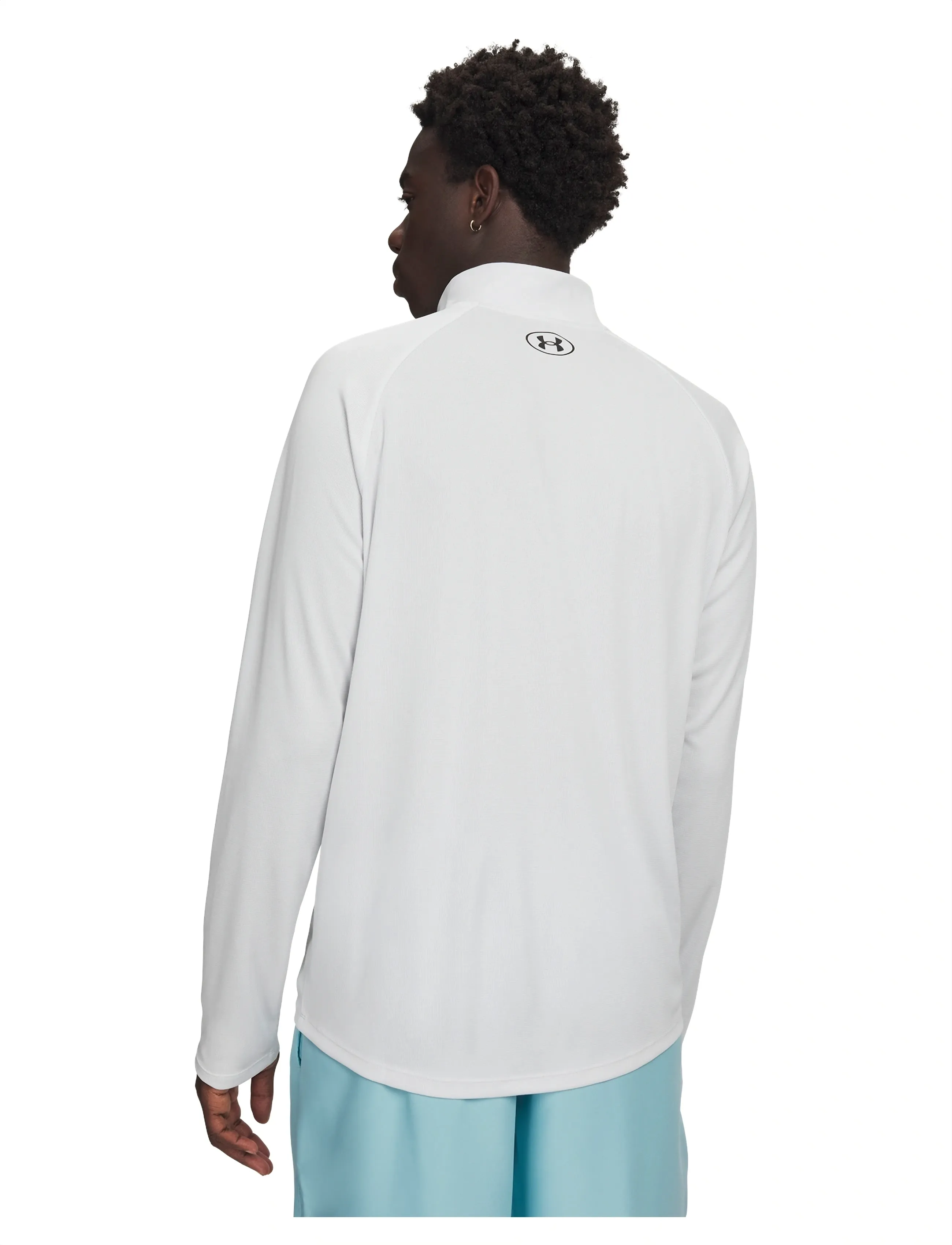 Under Armour - UA Tech Textured 1/2 Zip - fleece & mellanlager - distant gray - 3