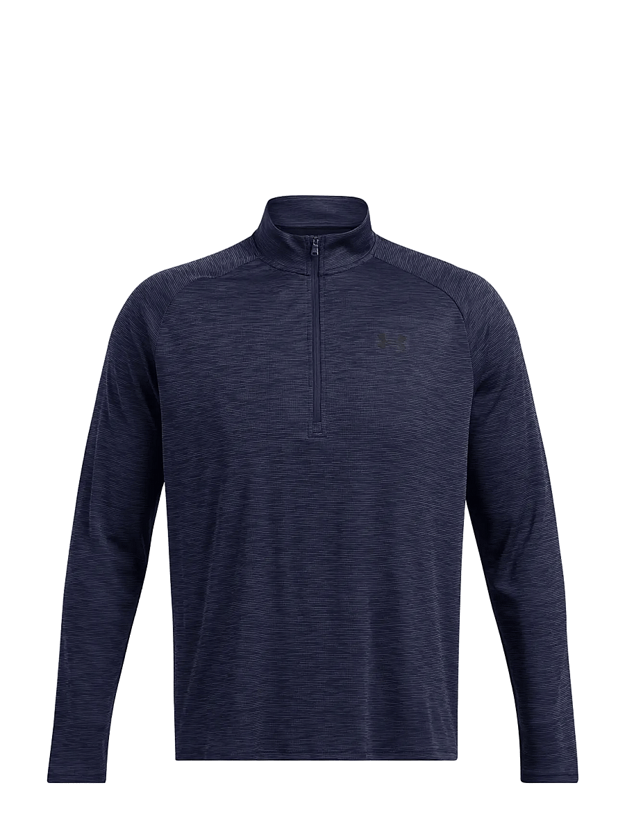 Under Armour - UA Tech Textured 1/2 Zip - fleece og mellemlag - midnight navy - 1