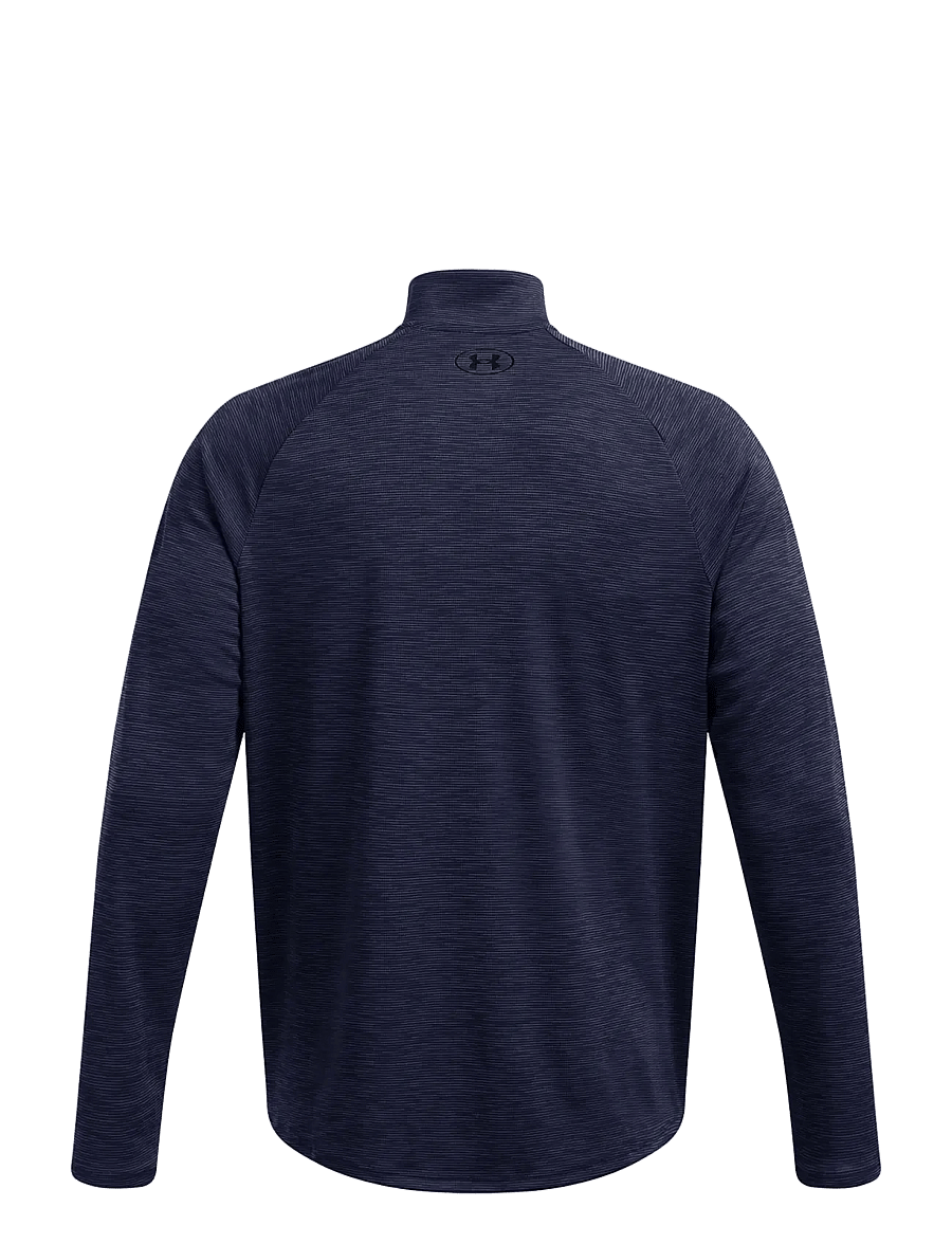 Under Armour - UA Tech Textured 1/2 Zip - fleece og mellemlag - midnight navy - 2
