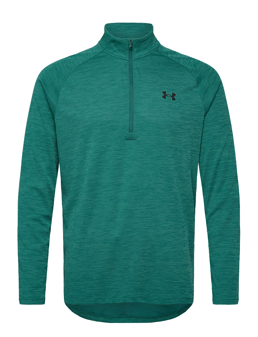 Under Armour - UA Tech Textured 1/2 Zip - fleece & mellanlager - rack green - 1