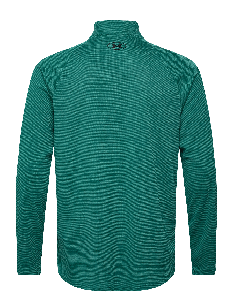 Under Armour - UA Tech Textured 1/2 Zip - fleece & mellanlager - rack green - 2