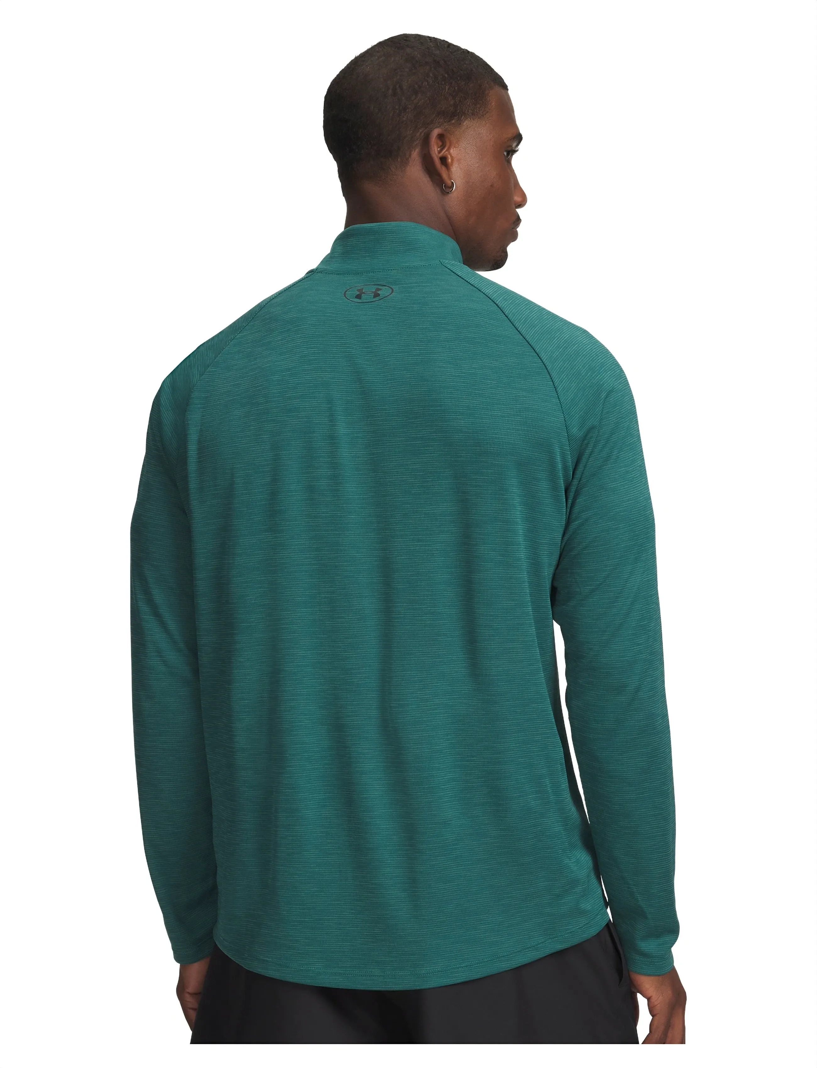 Under Armour - UA Tech Textured 1/2 Zip - fleece & midlayer - rack green - 3