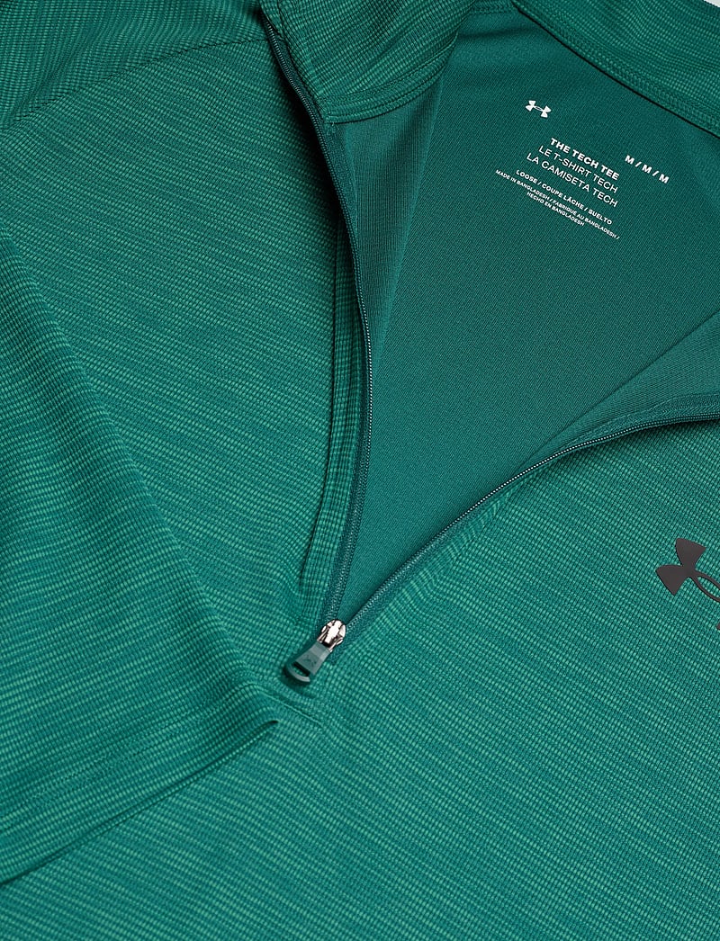 Under Armour - UA Tech Textured 1/2 Zip - langærmede t-shirts - rack green - 5