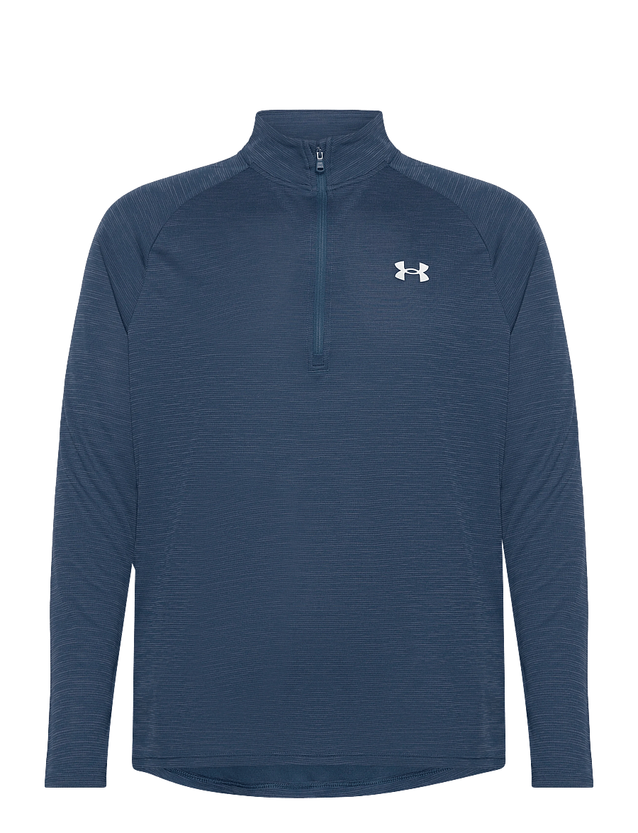 Under Armour - UA Tech Textured 1/2 Zip - fleece & mellanlager - wham blue - 1