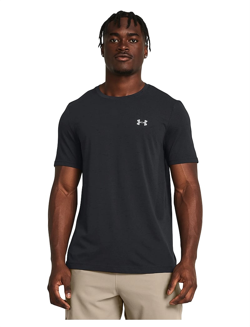 Under Armour - Vanish Seamless SS - t-shirts - black - 0
