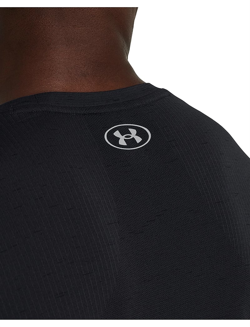 Under Armour - Vanish Seamless SS - t-shirts - black - 4
