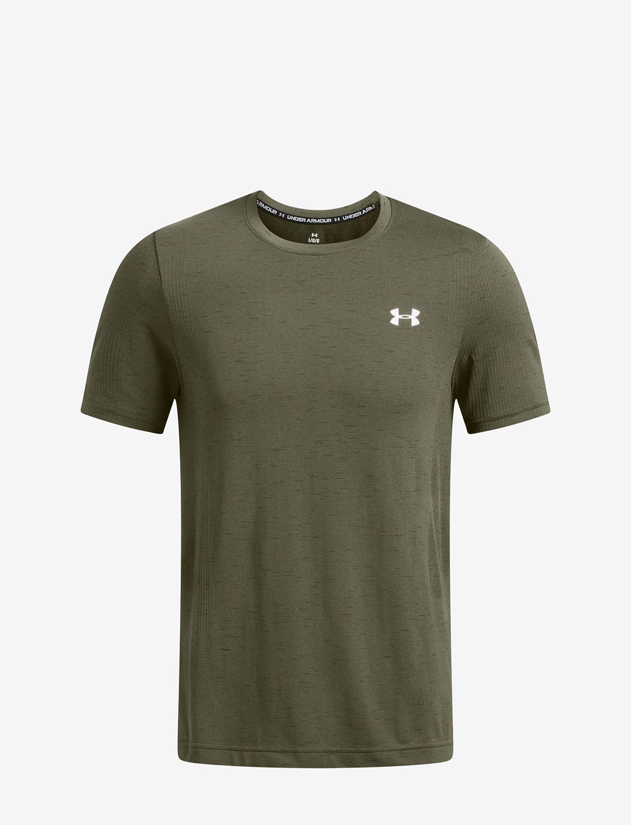 Under Armour - Vanish Seamless SS - t-shirts - marine od green - 1