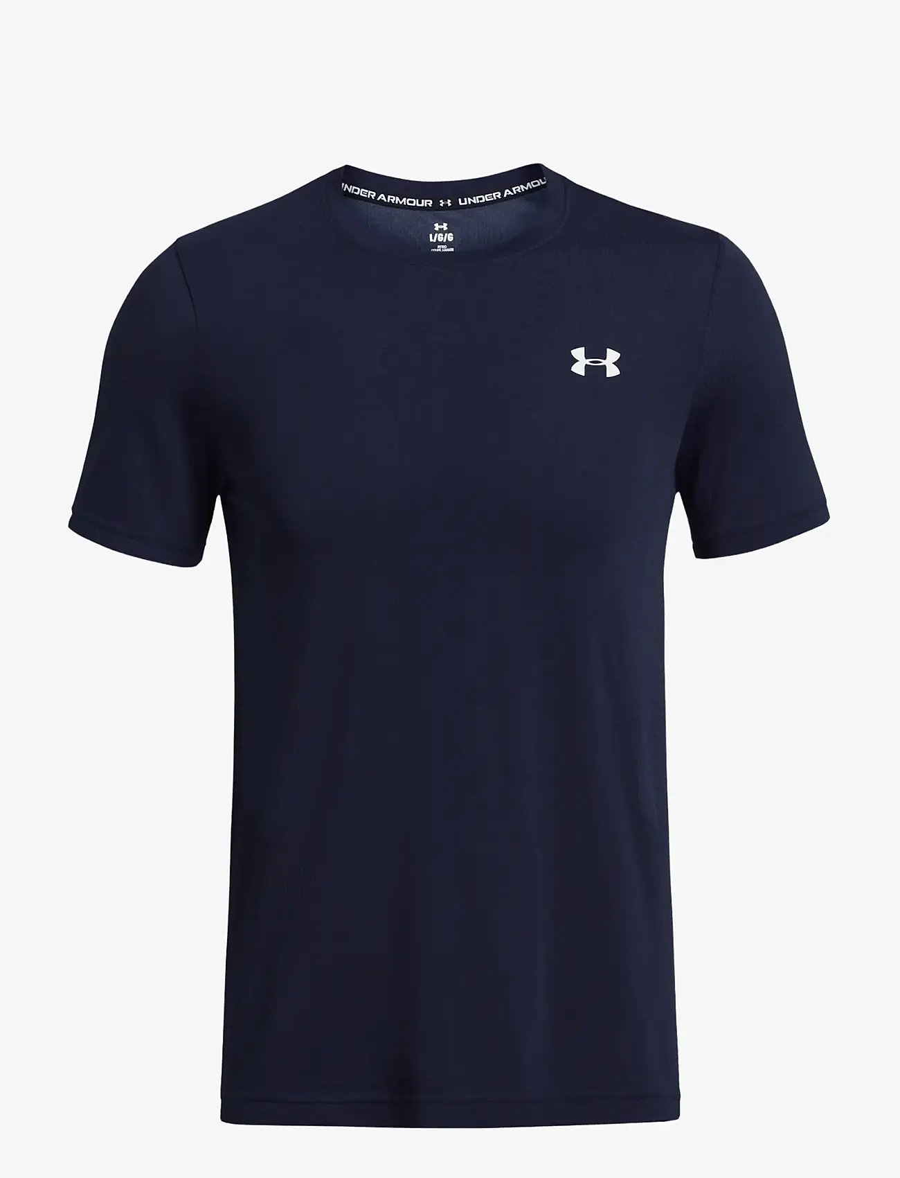 Under Armour - Vanish Seamless SS - t-shirts - midnight navy - 1