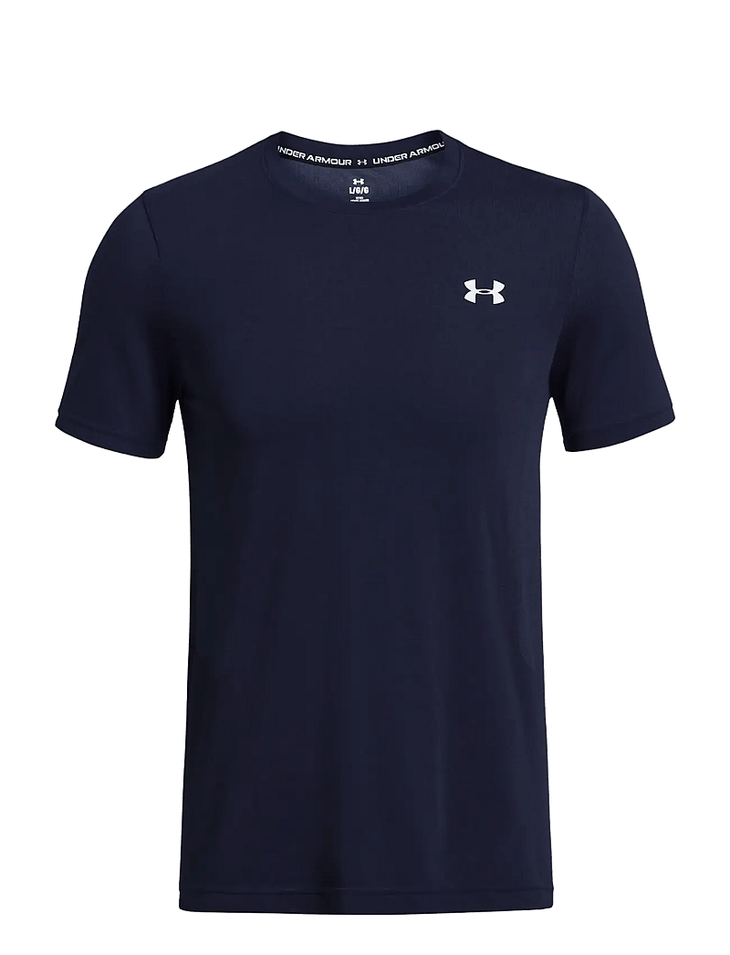Under Armour - Vanish Seamless SS - t-shirts - midnight navy - 1