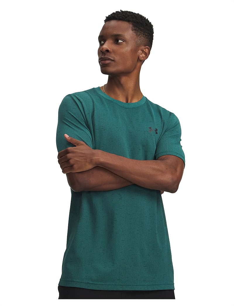 Under Armour - Vanish Seamless SS - t-shirts - rack green - 0