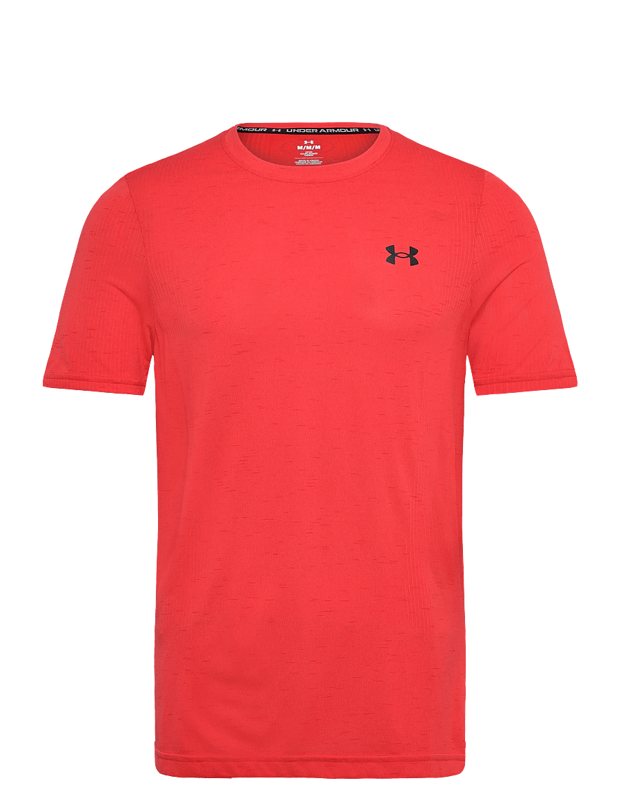 Under Armour - Vanish Seamless SS - t-shirts - venom red - 1