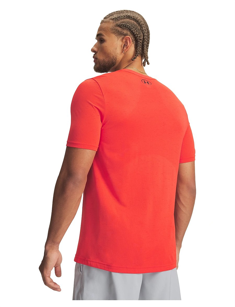 Under Armour - Vanish Seamless SS - t-shirts - venom red - 3