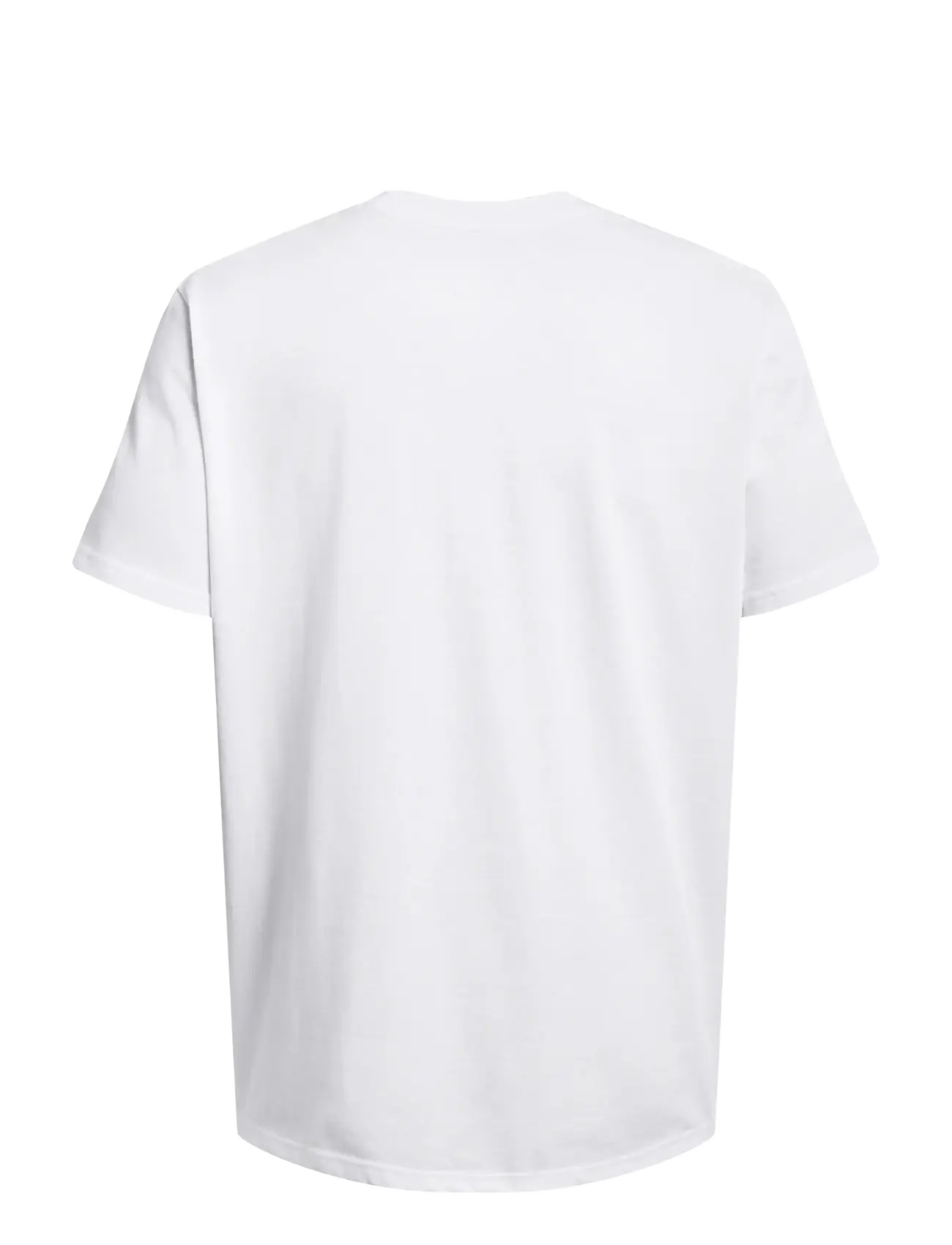 Under Armour - UA HW ARMOUR LABEL SS - t-särgid - white - 2