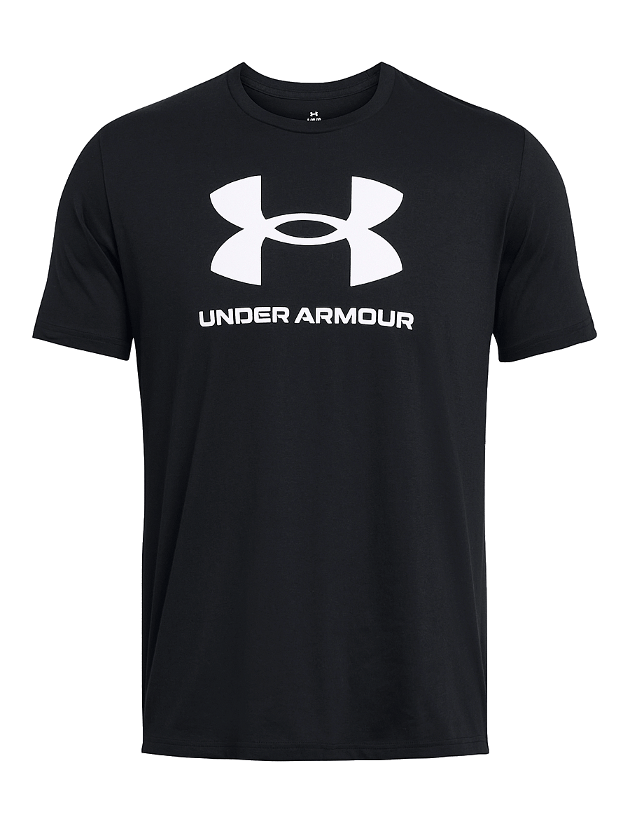 Under Armour - UA SPORTSTYLE LOGO UPDATE SS - t-shirts - black - 1